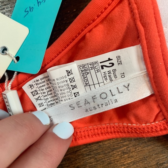 orange bikini top - Picture 4 of 4